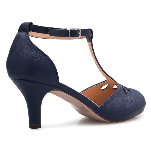 kitten heels with strap