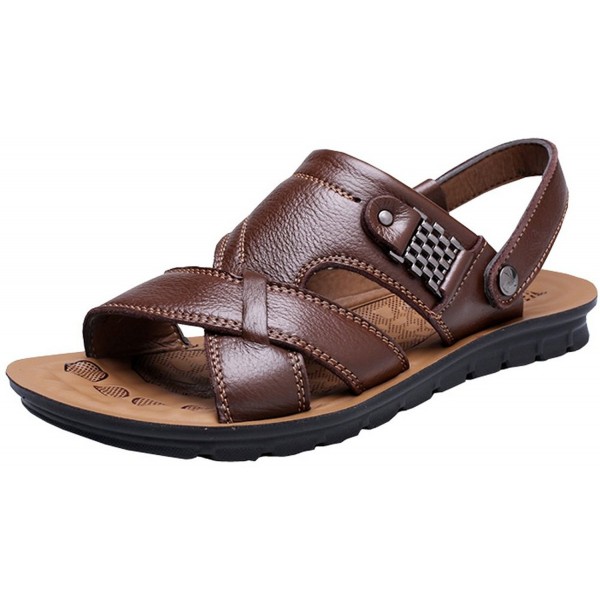 Vocni Casual Leather Comfort Sandals