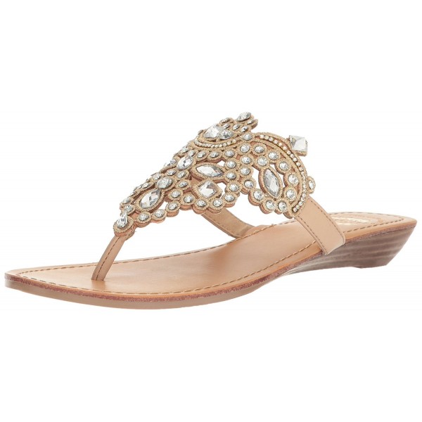 Women's P-Amee Heeled Sandal - Natural - CM12O188G46