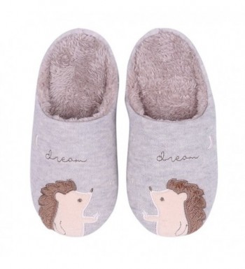 Slippers Hedgehog Animal Bedroom Christmas