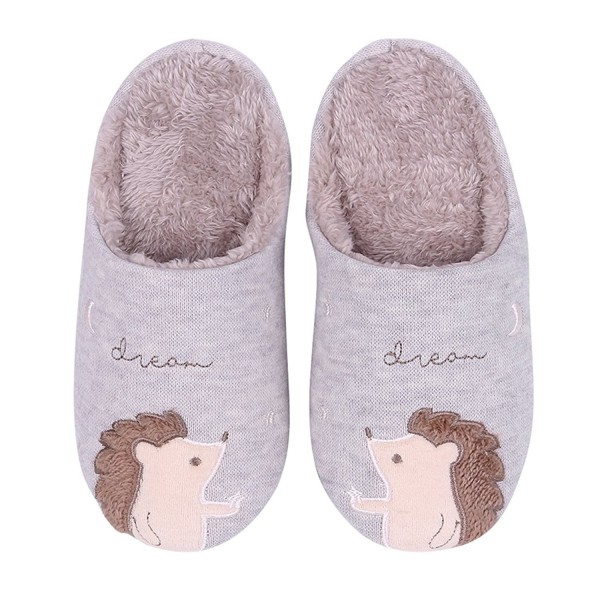 Slippers Hedgehog Animal Bedroom Christmas