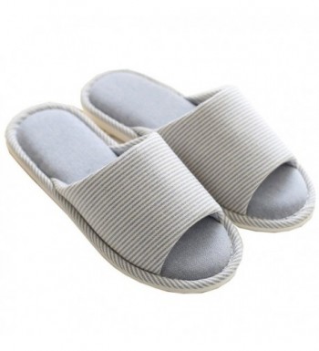 mianshe Open Toe Slippers Knitted Anti Slip