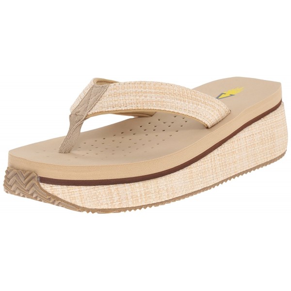 Volatile Womens Untamed Sandal Natural