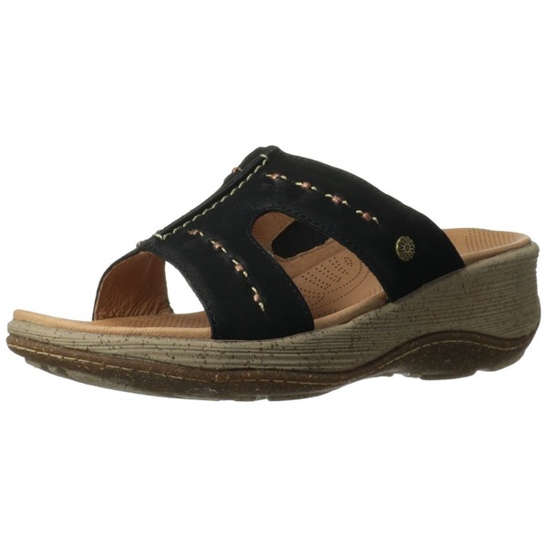 Womens Vista Slide Wedge Sandal