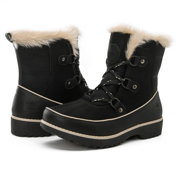 GLOBALWIN Womens Winter Boots 1728black