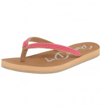 womens fabric flip flops