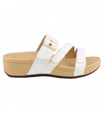 Vionic Womens Platform Sandals White