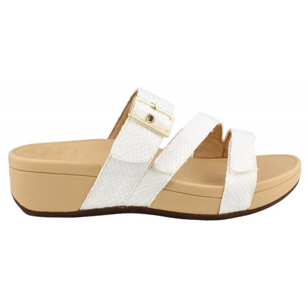 Vionic Womens Platform Sandals White