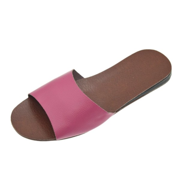 Maylian Summer Synthetic Leather Slippers