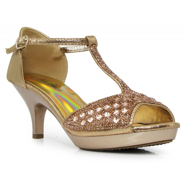 gold dress sandals low heel