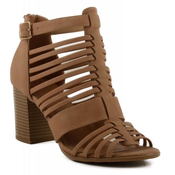 Delicious Womens Desert Strap Zipper