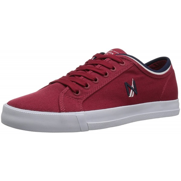 Nautica Mens Sneaker Canvas Medium