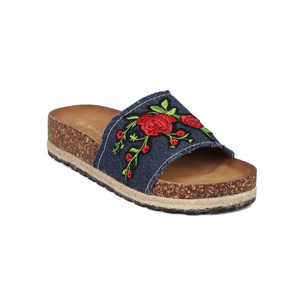 Nature Breeze Women Embroidered Sandal