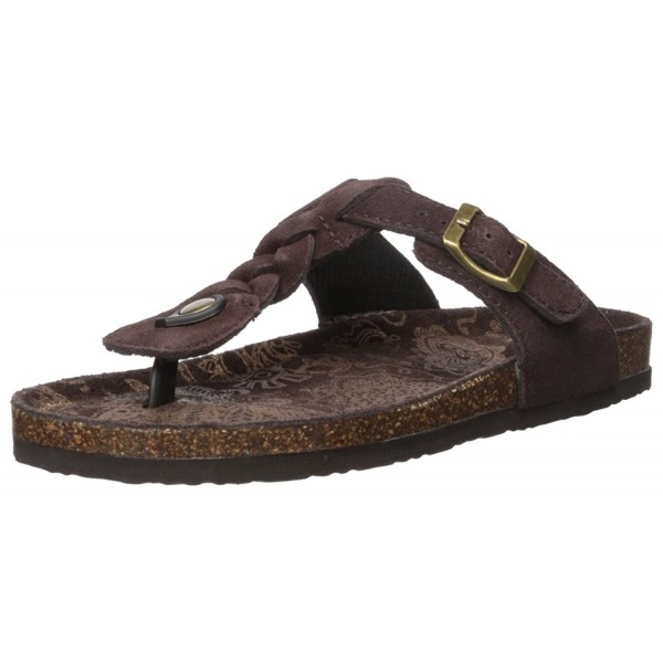 Luks Womens Marsha Sandal Brown