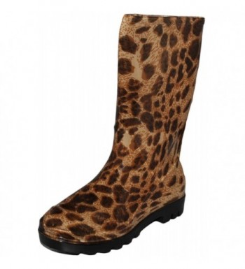 Womens Shafted Fashion Durable Leopard