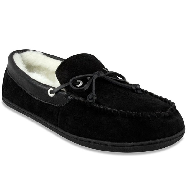 Men's Suede forestay Slipper- Shearling 