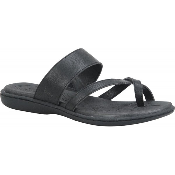 Womens Bellisi Black Synthetic Sandals