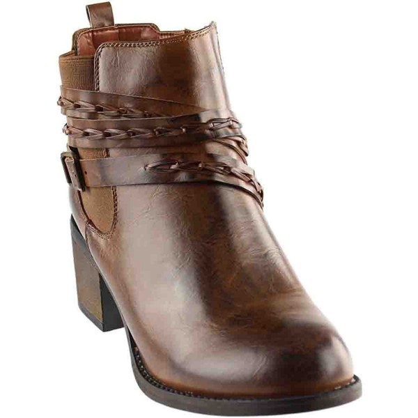 Corkys Womens Leather Ankle Booties
