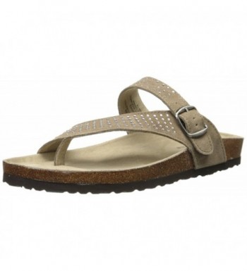 White Mountain Womens Coaster Sandal