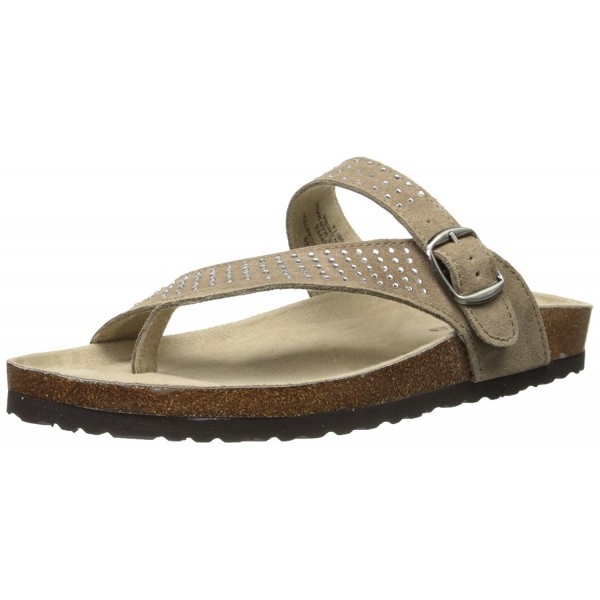 White Mountain Womens Coaster Sandal