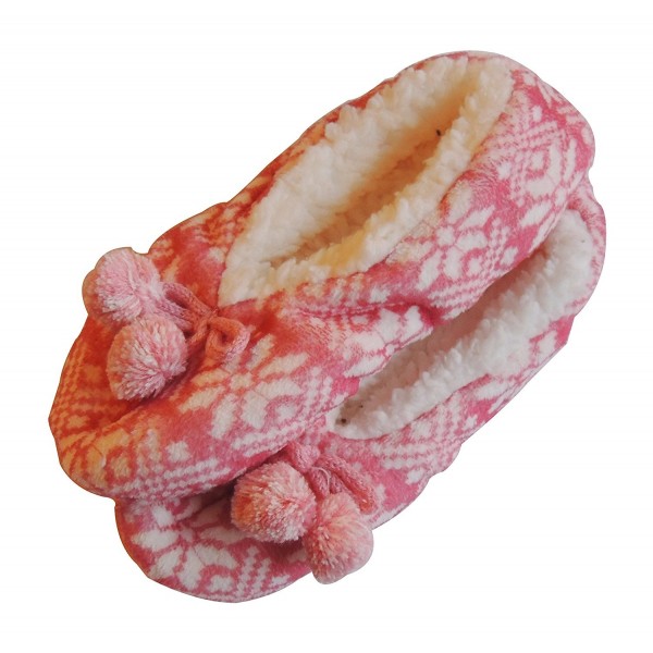 Womens Indoor Booties Slipper Snowflake