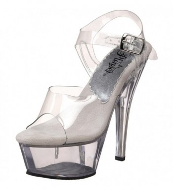 Pleaser Womens Kiss 208 Platform Sandal