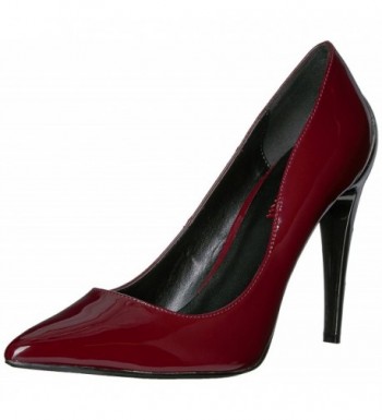 Demonia Womens Vol01 Burgundy Patent