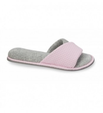 Dearfoams Womens Textured Twist Slipper