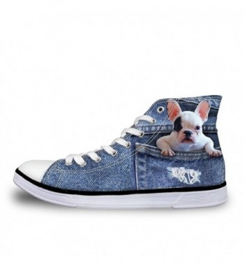 Coloranimal Bulldog Printed Running Sneakers