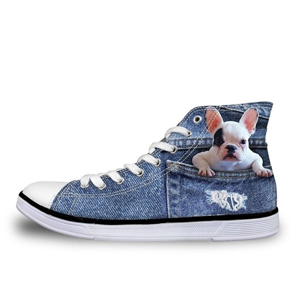 Coloranimal Bulldog Printed Running Sneakers