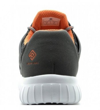 Men's Pilot-M Athletic Running Shoes Sneakers - Dark Grey Orange ...