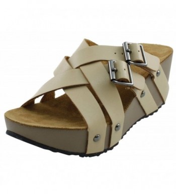 Cambridge Select Womens Strappy Platform