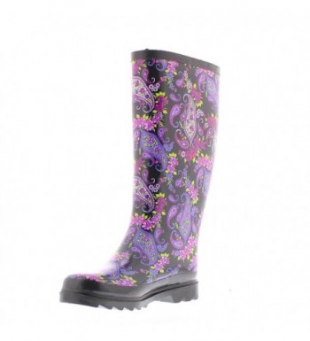 Gold Toe Rainboot valinda Paisley