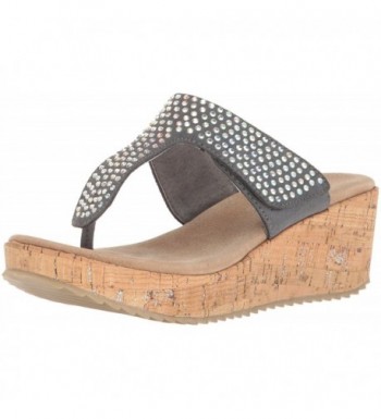 Volatile Womens Campus Wedge Sandal