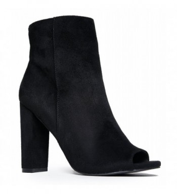 J Adams Peep Ankle Bootie