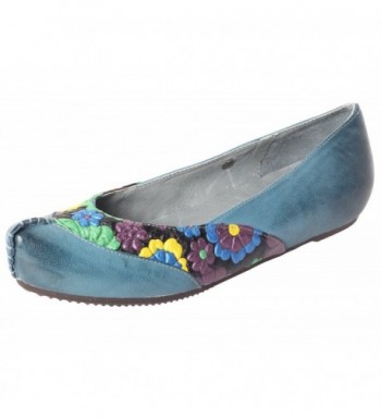 Mordenmiss Womens Floral Casual Slip Ons