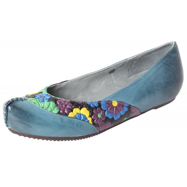 Mordenmiss Womens Floral Casual Slip Ons