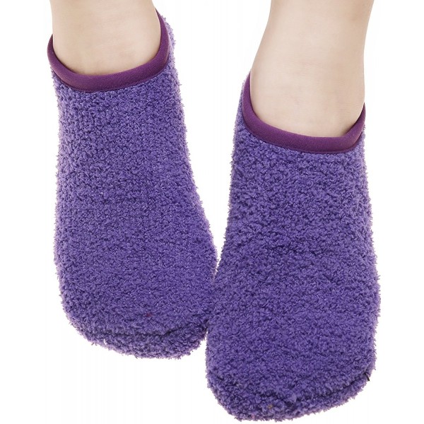 Purple Slipper Fluffy Fashionable Slippers