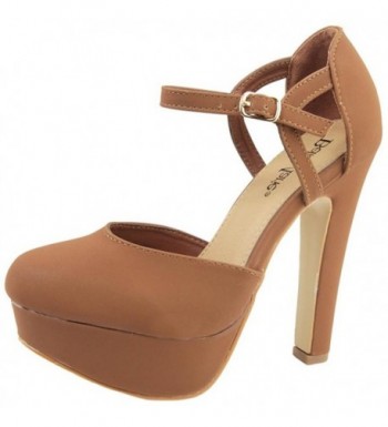 Bella Marie Womens Cutout Platform