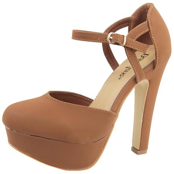 Bella Marie Womens Cutout Platform