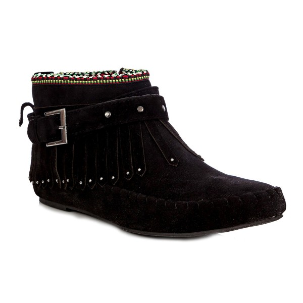 Charles Albert Womens Fringe Moccasin