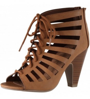 Delicious Womens Richelle Strappy Chunky