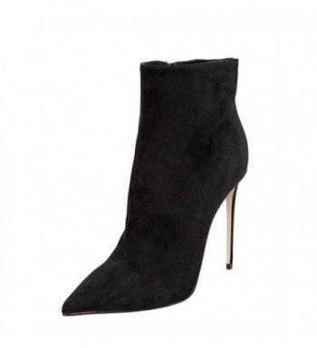 black pointed boots ladies