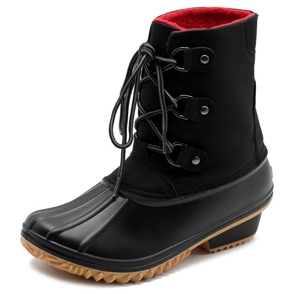 Ollio Women Leather Boots NOVA02
