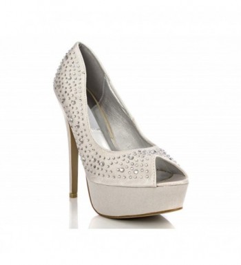 Charles Albert Peep Toe High Heel Platform