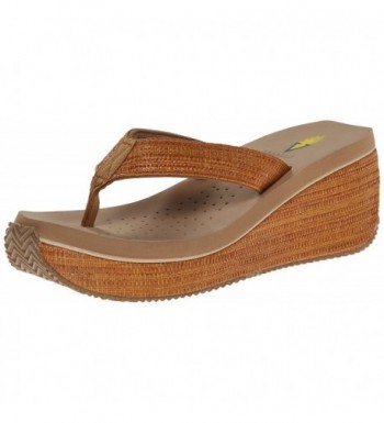 Volatile Womens Bahama Wedge Sandal