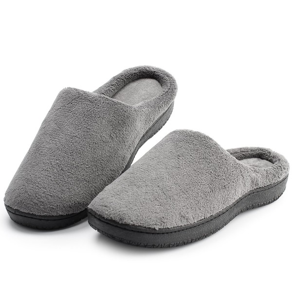 mens grey slippers