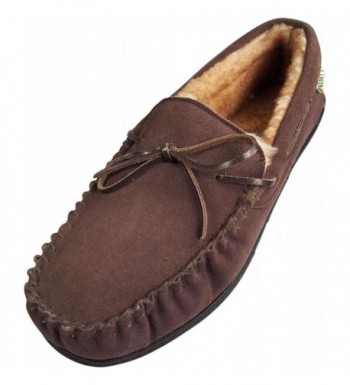 NORTY Leather Moccasin Chocolate 39861 11D