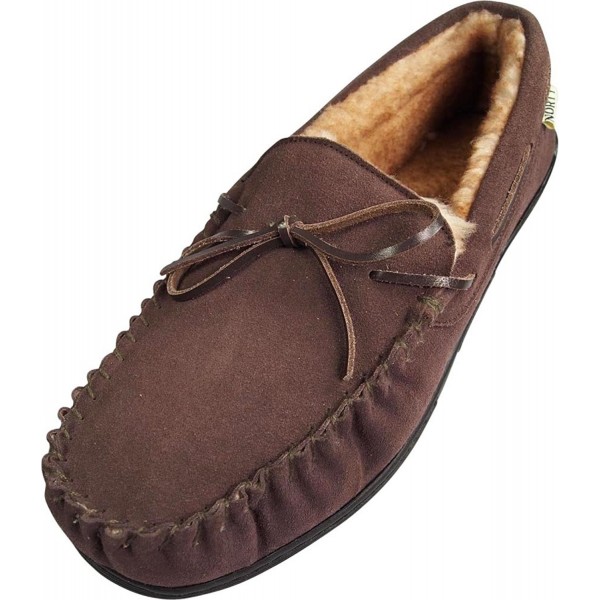 NORTY Leather Moccasin Chocolate 39861 11D