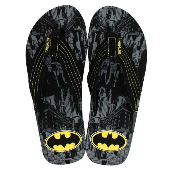 Batman Mens Print Flops Small